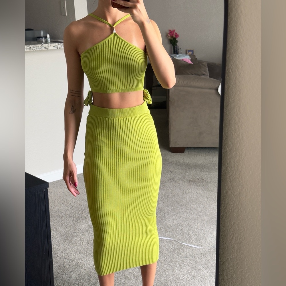 green tube set